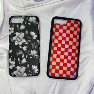 2 iPhone 6,7 and 8 plus cases